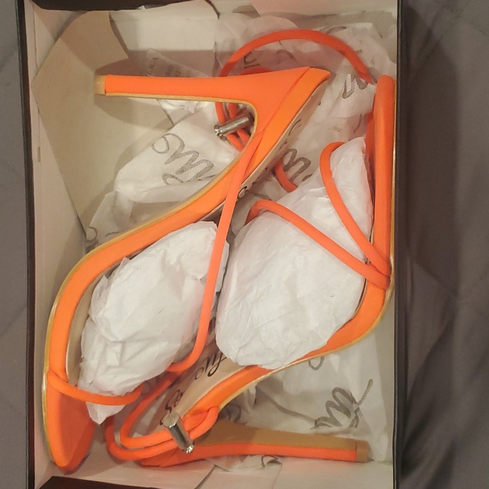 Orange heels